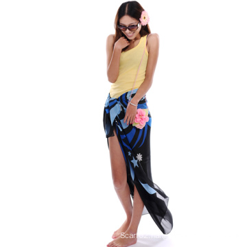 Fashion Soft Polyester Chiffon Lady Sarong